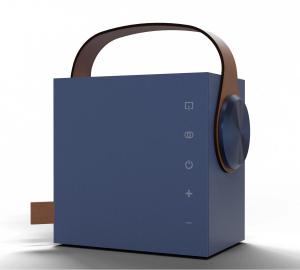 Миниатюра продукта MOREL BIGGIE DENIM SKY портативная беспроводная активная Hi-Fi колонка