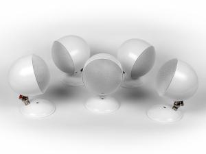 Миниатюра продукта MOREL SOUNDSPOT™ SP-1 WHITE компонентная акустика ( комплект 5 шт )